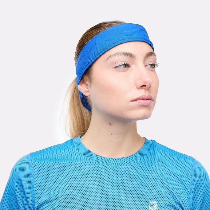 Bandana rafraîchissant bleu femme