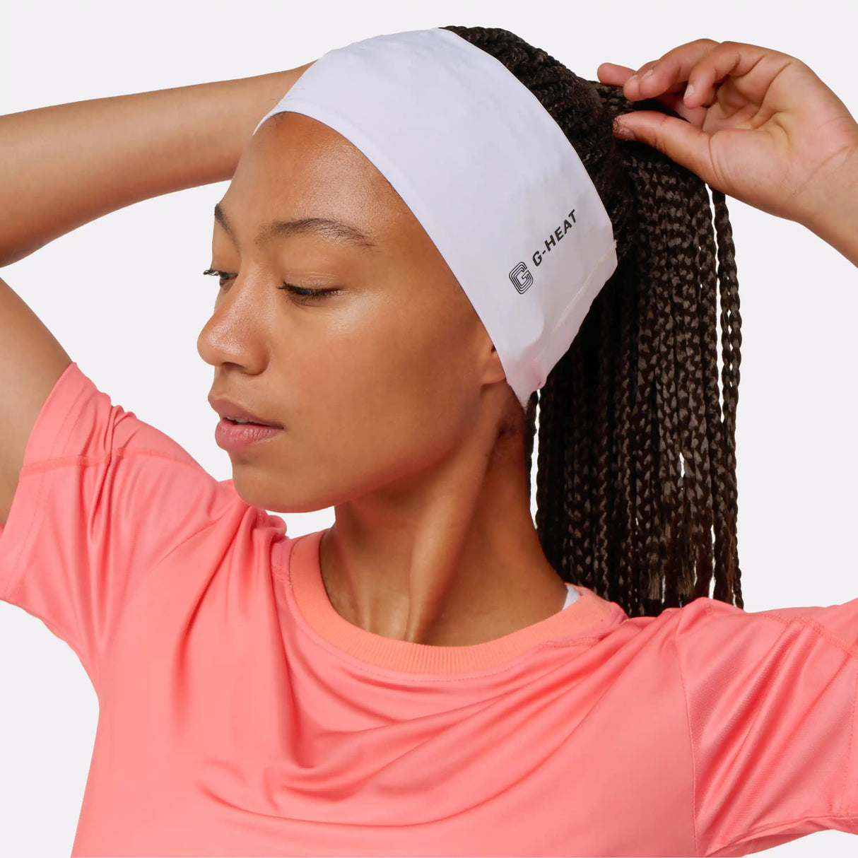 Bandeau rafraîchissant sport g-heat blanc