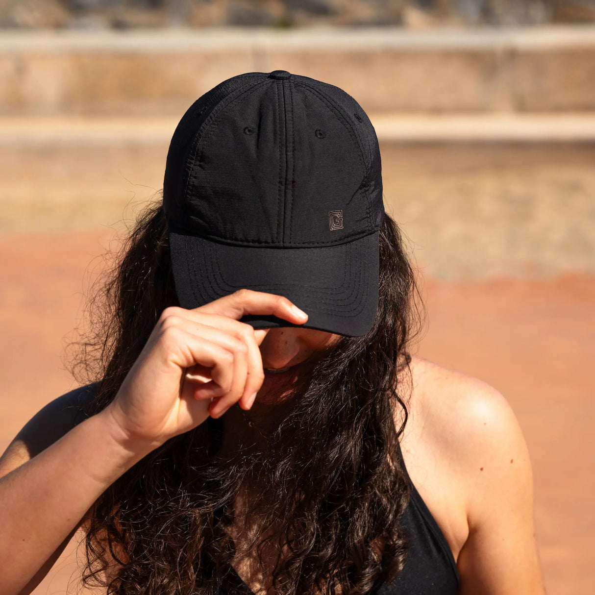 Casquette rafraichissante portée