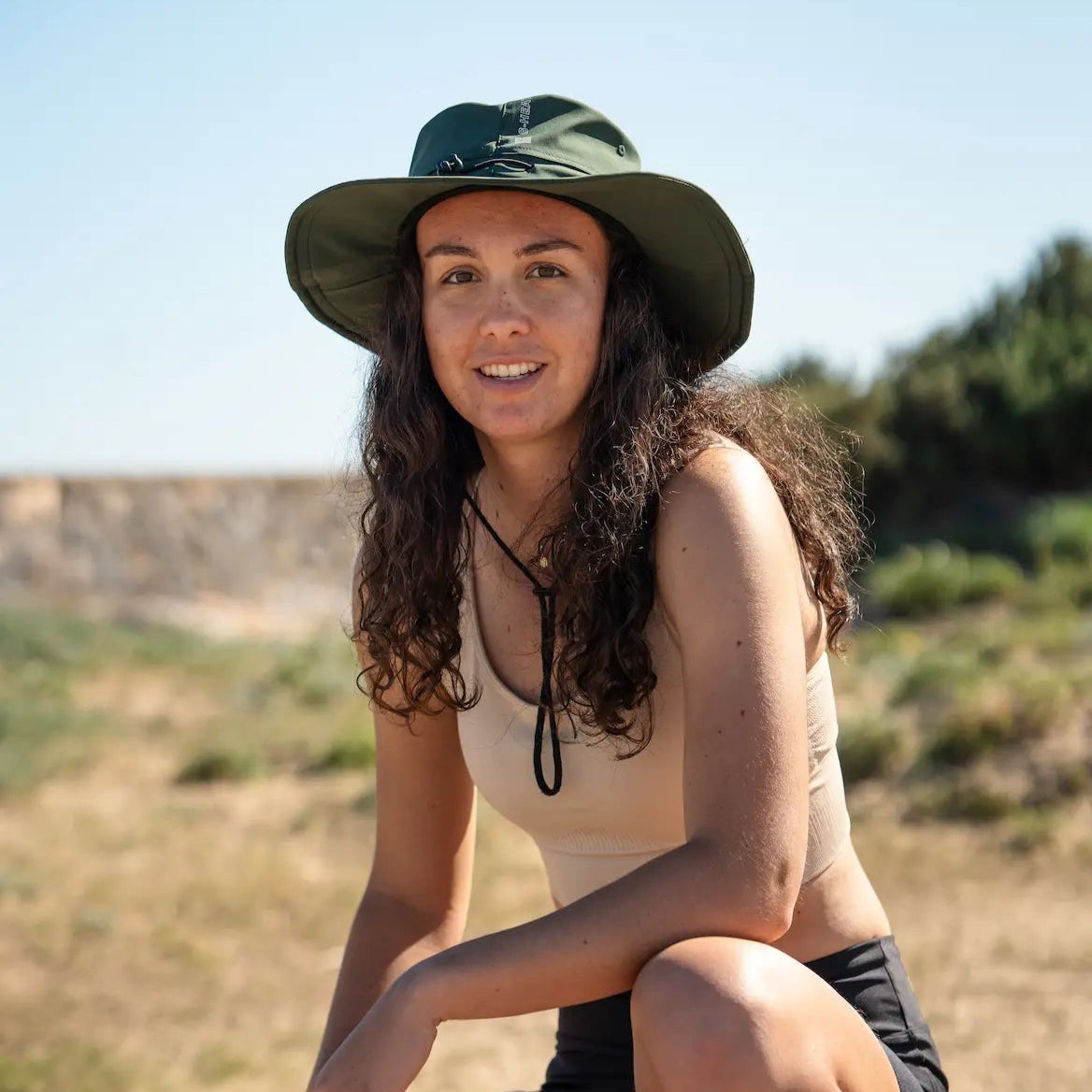 Chapeau rafraîchissant kaki G-heat