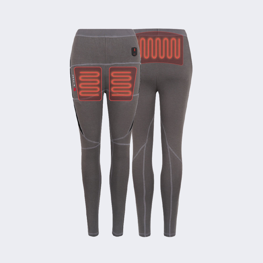 Zones de chauffes legging sous vêtements chauffants