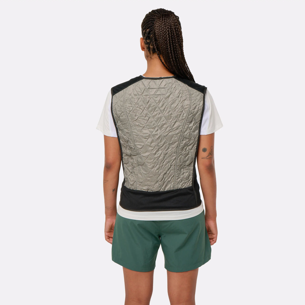 Gilet rafraichissant EV04 sport G-Heat® porté de dos