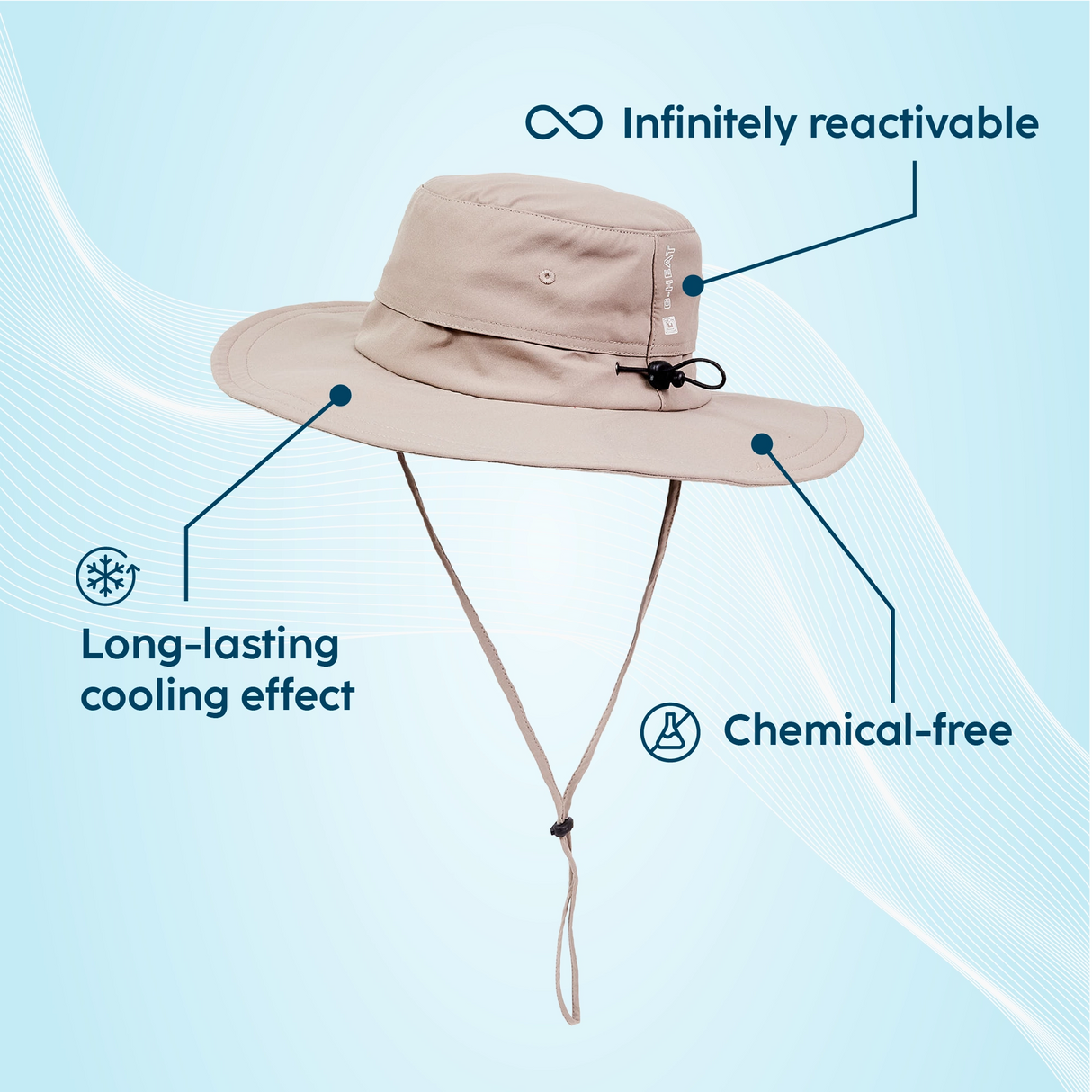 Chapeau rafraîchissant G-Heat atout produit