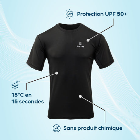 Refreshing anti-UV T-shirt