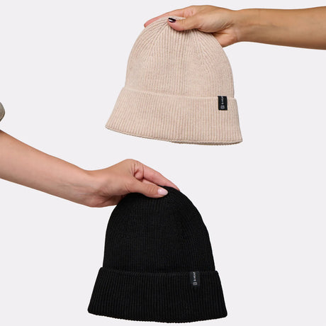 Bonnet beige et noir G-Heat