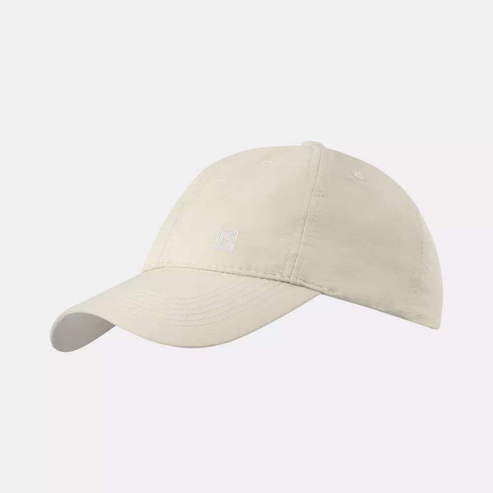 Casquette rafraichissante beige face
