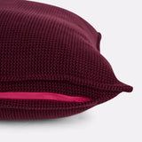 Coussin chauffant bordeaux zoom