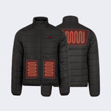 Zones de chauffes veste chauffante