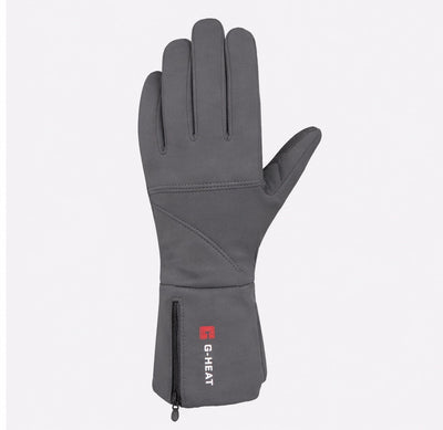 Gants chauffants gris