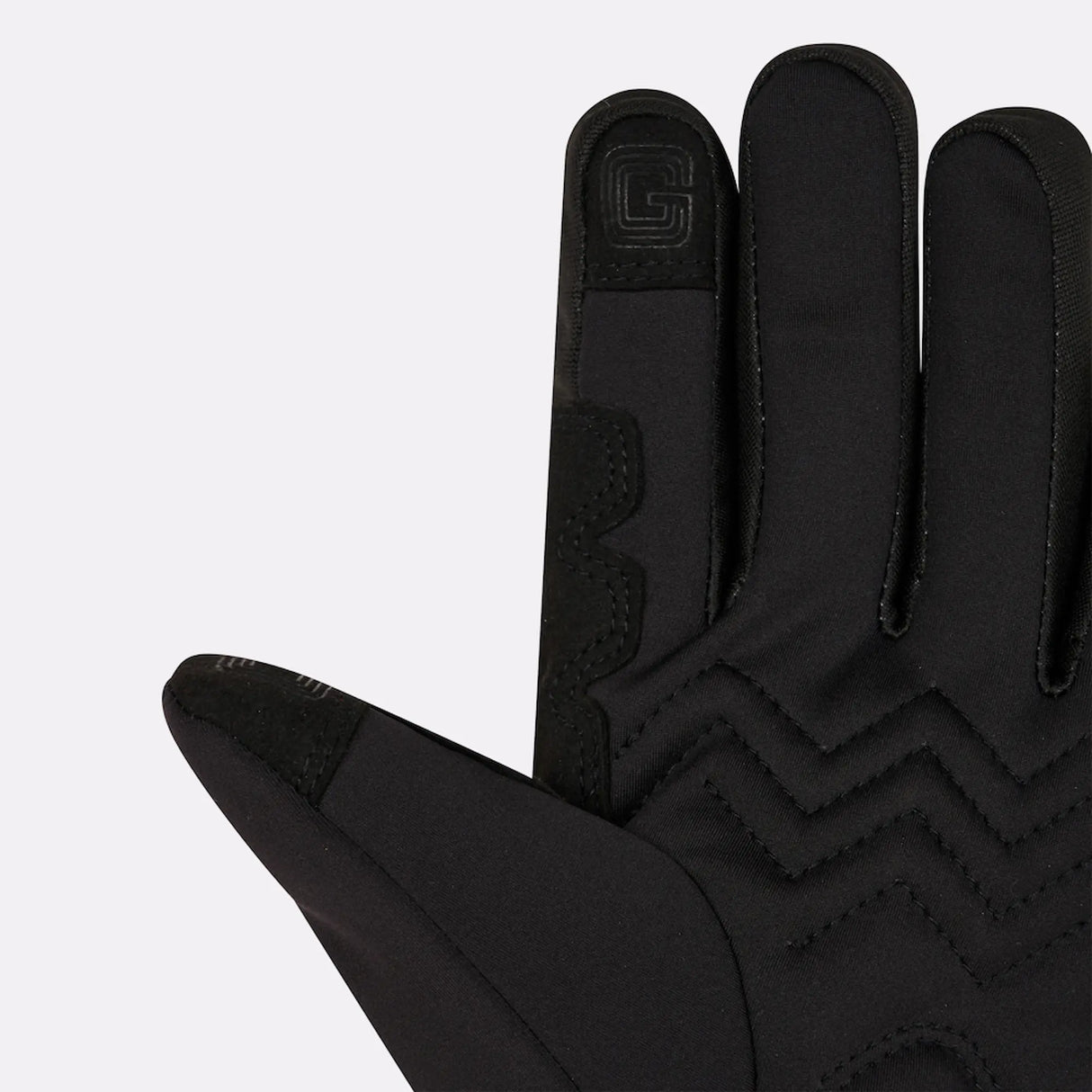 Gants vélo ACTIVE chauffant G-Heat noir zoom zones tactiles
