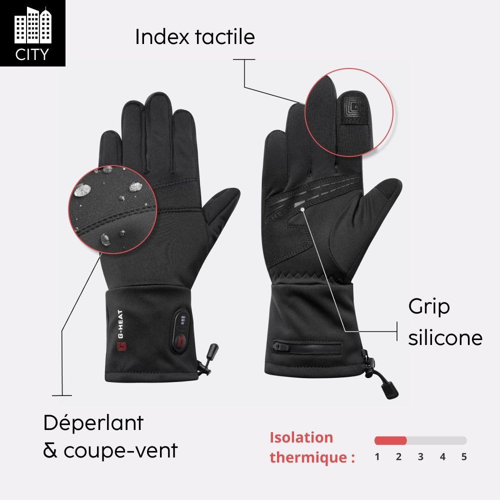 STREET heated gloves