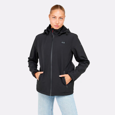 Veste chauffante softshell femme 