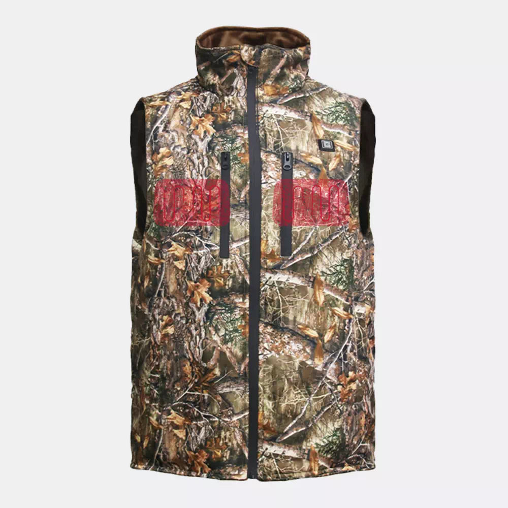 Camouflage heating vest