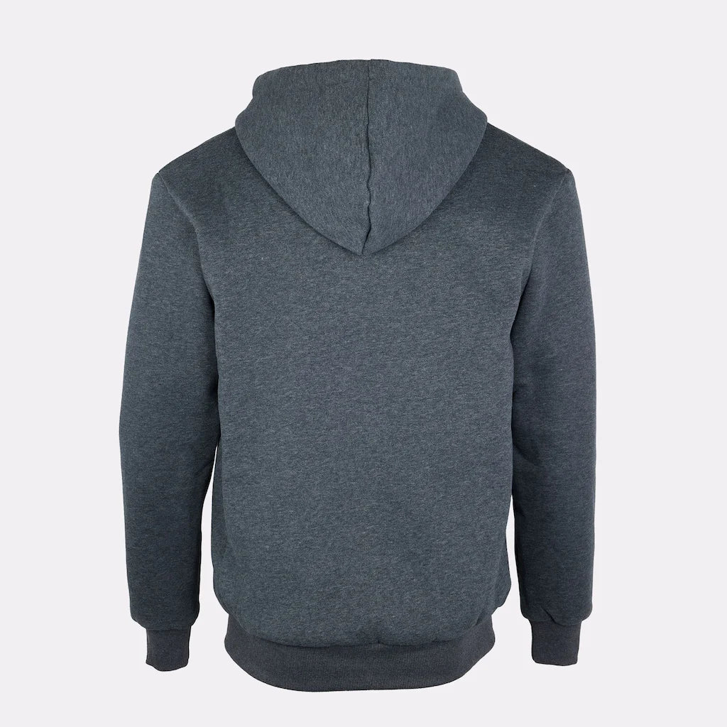 Heated zipped hoodie