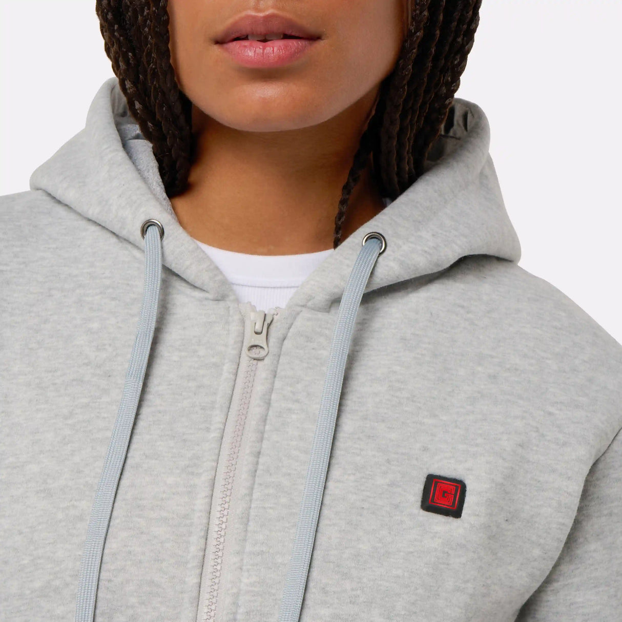 Sweat chauffant gris