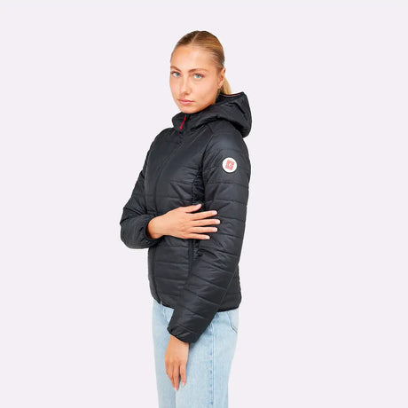 Doudoune chauffante femme porté