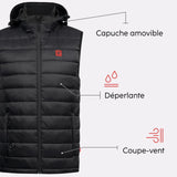 EVO Sleeveless Heated Down Jacket