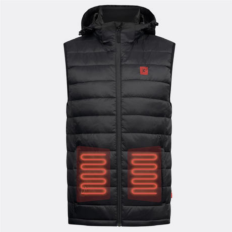 EVO Sleeveless Heated Down Jacket