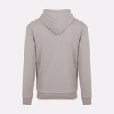 Hoodie ESSENTIAL chauffant G-Heat gris de dos
