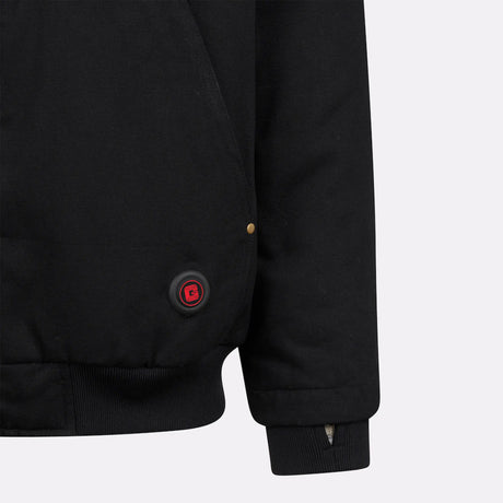 Veste STREET chauffante zoom bouton G-Heat