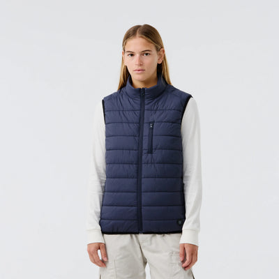 Gilet sans manches light homme chauffant bleu