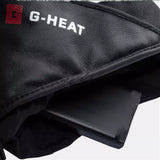 Gants chauffants moto ALLROADS+ G-Heat certifiés CE MG04 portés