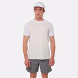 T-shirt sport rafraîchissant homme blanc