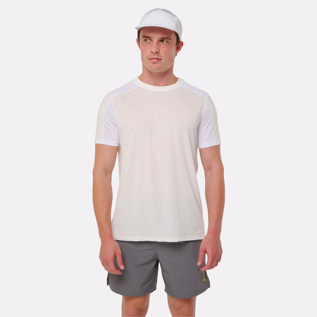 T-shirt sport rafraîchissant homme blanc