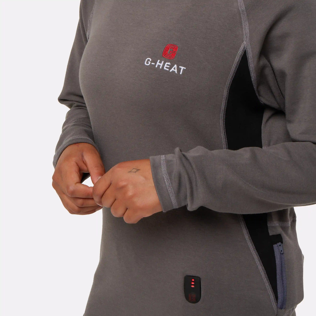 Sous vetement chauffant TOP COZY G-Heat gris
