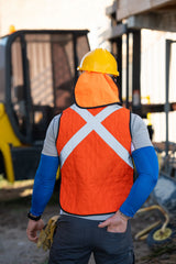 Cooling underhelmet with neck protection