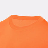 T-shirt orange rafraîchissant homme 