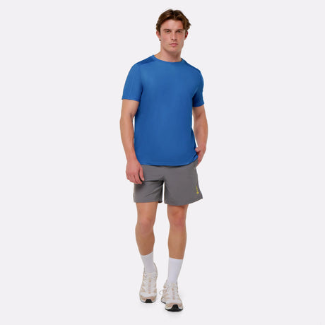 T-shirt sport rafraîchissant homme bleu