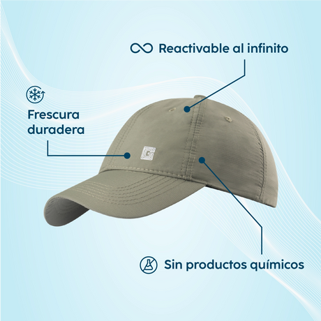Casquette rafraîchissante atout produit