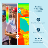 zones de chauffes casquette rafraichissante