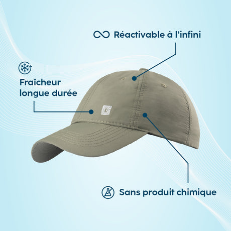 Atout produits casquette rafraichissante