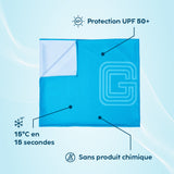 Serviettes rafraichissantes G-Heat  atouts produit